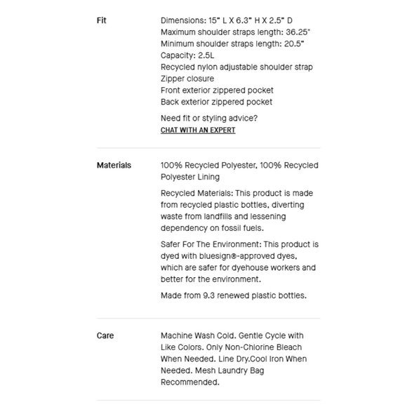 Everlane The Renew Transit Fanny Pack in "Warm Quartz" NWOT - Picture 9 of 9